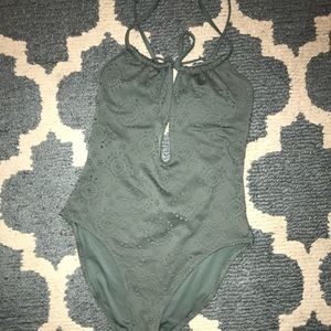 Green aerie one piece